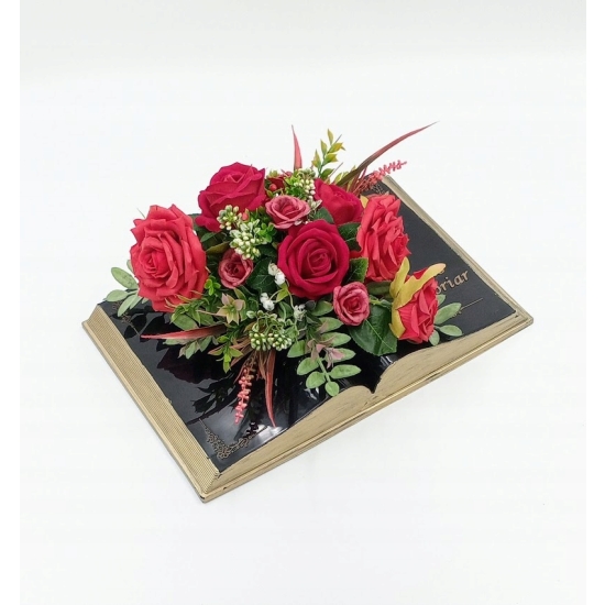 Stroik na cmentarz, księga na grób, książka