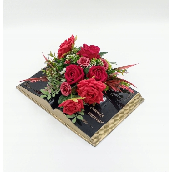 Stroik na cmentarz, księga na grób, książka