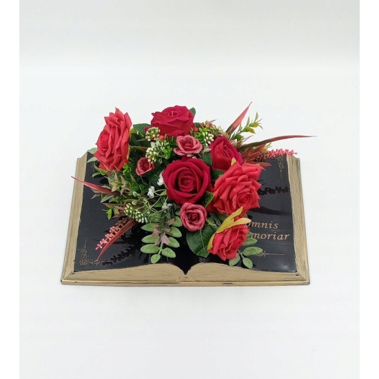 Stroik na cmentarz, księga na grób, książka